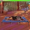 Pet Adobe Elevated Portable Pet Bed Cot-Style with Non-Slip for Dogs and Small Pets, Indoor/Outdoor Blue 510486PAG - alternate 4